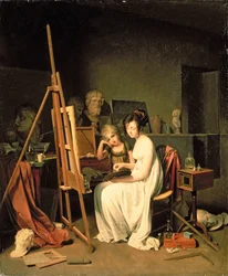 Das Atelier des Künstlers